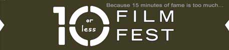 10 Or Less Film Festival logo just featuring text
