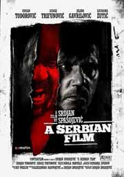 Movie poster featuring two distraught Serbian men