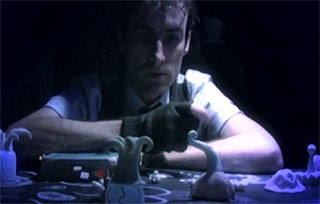 Musician Andrew Bird plays with sea creatures