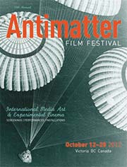 Antimatter Film Festival 2012 Antimatter Film Festival poster