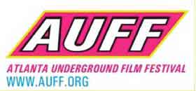 Logo for the Atlanta Underground Film Festival