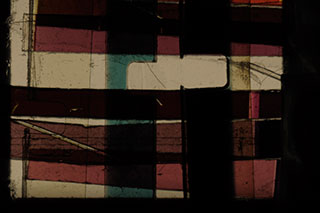 Abstract collage of spliced 16mm film