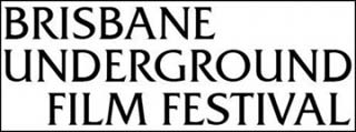 Text logo for the Brisbane Underground Film Festival