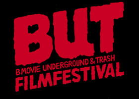 Text logo for B-Movie Underground and Trash Film Festival
