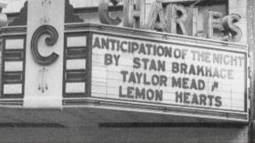 Charles Theater Charles Theater marquee Stan Brakhage and Taylor Mead