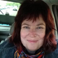 Therese Grisham Woman in car smiling