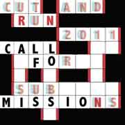 Film festival poster designed to look like a crossword puzzle