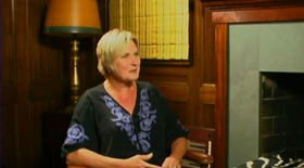 Denise Crosby Denise Crosby sit-down interview still