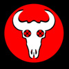 Denver Underground Film Festival cow skull logo