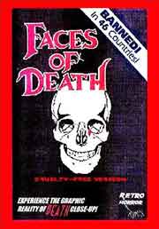 Faces of Death DVD box cover
