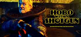 Hobo With a Shotgun Rutger Hauer pointing a shotgun