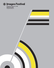 Film festival poster featuring abstract images