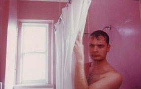 George Kuchar in the shower