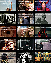 Grid of 15 movie stills from films screening at the Lausanne Underground Film Festival