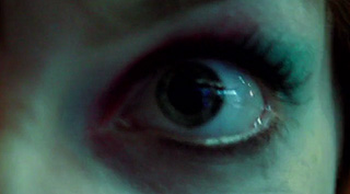 Close up of a woman's eyeball