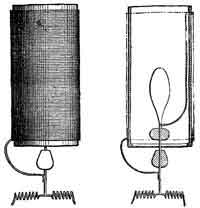 Drawing of two light fixtures