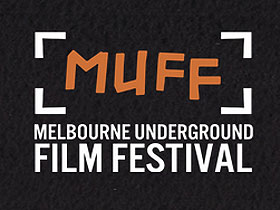 Plain text logo for the Melbourne Underground Film Festival