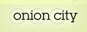 Text logo for Onion City Festival logo