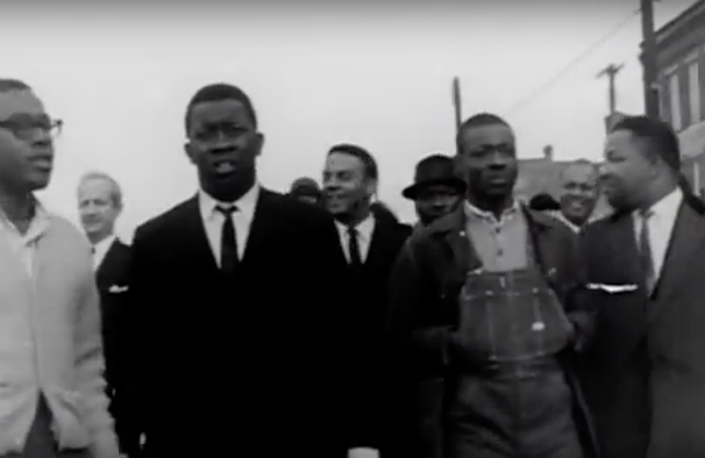 Civil rights march in Selma, Alabama