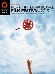 Hand tossing a film reel on the Revelation Perth International Film Festival