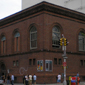 Exterior corner of the Anthology Film Archives in New York City
