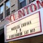 Clinton Street Theater marquee all lit up