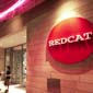 Exterior sign at the entrance to the REDCAT Theater