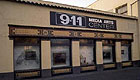 Exterior of the 911 Media Arts Center