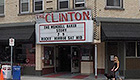 Exterior marquee of the Clinton Street Theater