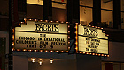 Marquee for the Facets Cinematheque in Chicago, Illinois