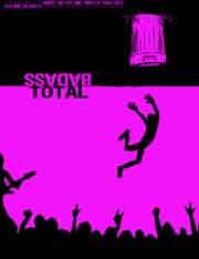 Total Badass Drawing of a man jumping into a mosh pit